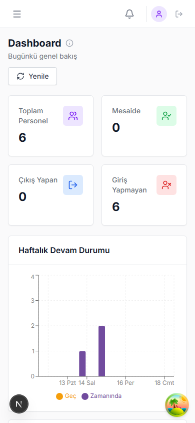 1PDKS Mobil Uygulama